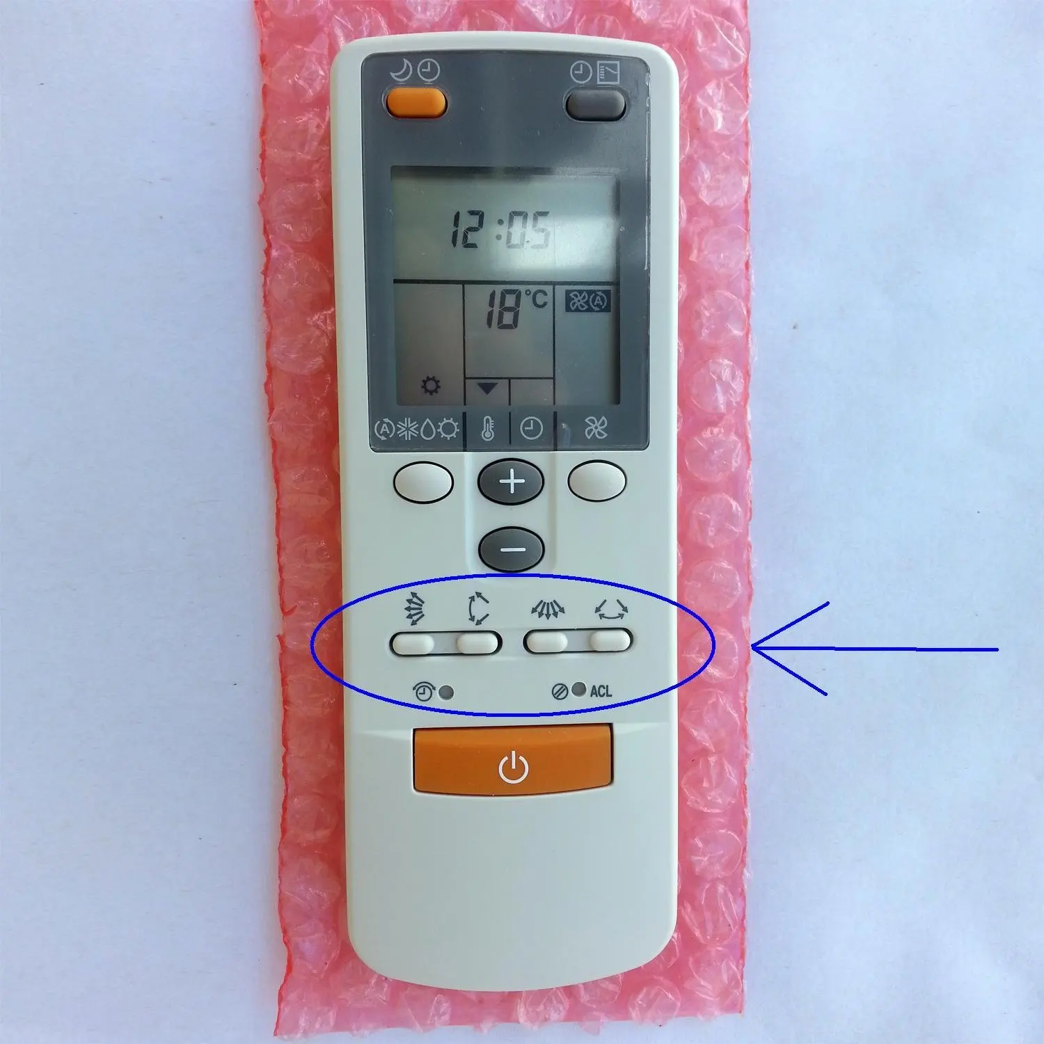 Generic Fujitsu Air Conditioner Remote Control Ar-jw1 Ar-jw11 Ar-jw13 Ar-jw17 Ar-jw19 Ar-jw2 Ar-jw27 Ar-jw28 Ar-jw30 Ar-jw31 .....