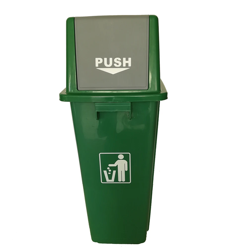 Push Lid Indoor Recycling Trash Garbage Container Buy Garbage