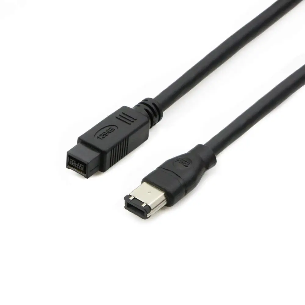 
EEE 1394 Firewire FireWire 800 to 400 9 to 6 pin Cable 6FT 