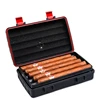 Luxury Custom High Glossy Cedar Solid Wooden Travel Case Cigar Humidor Box