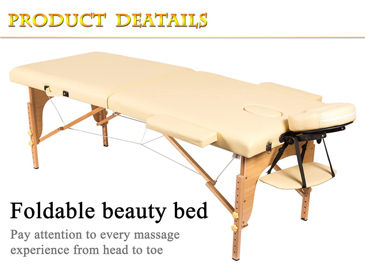 Best 2 Section Light Portable Durable Adjustable Chiropractic Massage