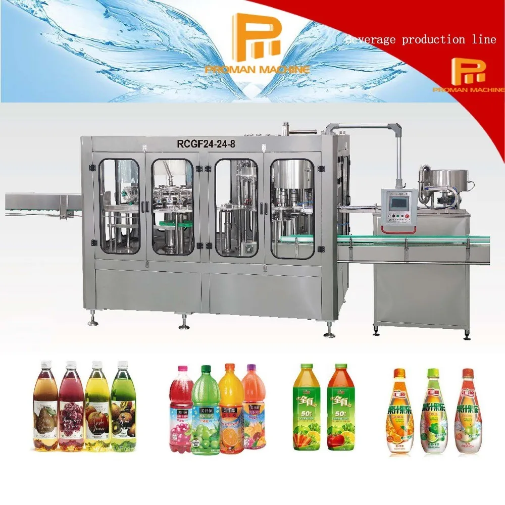 High Quality Juice Filling Machine For Filling Juice And Tea Beverage