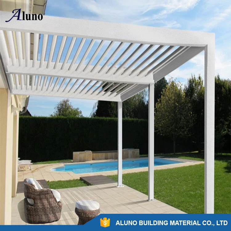 2016 neue design vertikale auÃen motorisierte aluminium pergola ...