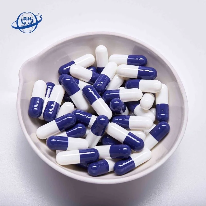 Высокая скорость наполнения Размер 00 до 2 цвет и печать индивидуальные фиолетовый овощи пустые капсулы для здоровья продукта