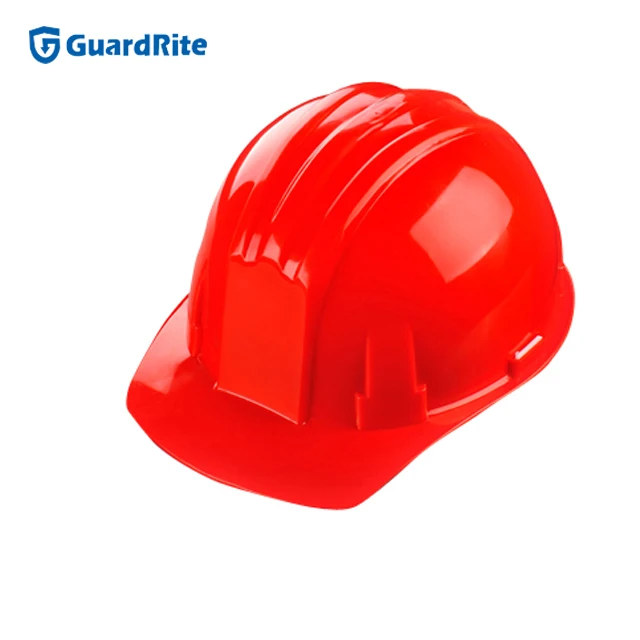 red full brim hard hats