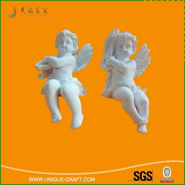 Resin Material and Garden Decor Use resin baby angel