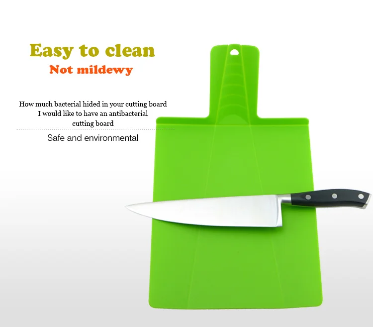 Safe and Environmental Foldable PP Cutting Board