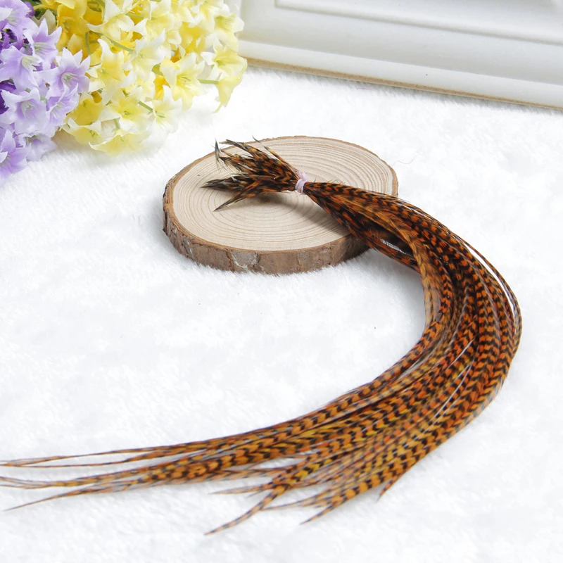 2019 Fasion Thin Long Grizzly Real Rooster Feathers For Sale With Cheap Shipping Feathers For