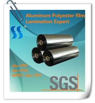 High Glossy Finish Aluminized Mylar Polyester Film - Buy Aluminized ...