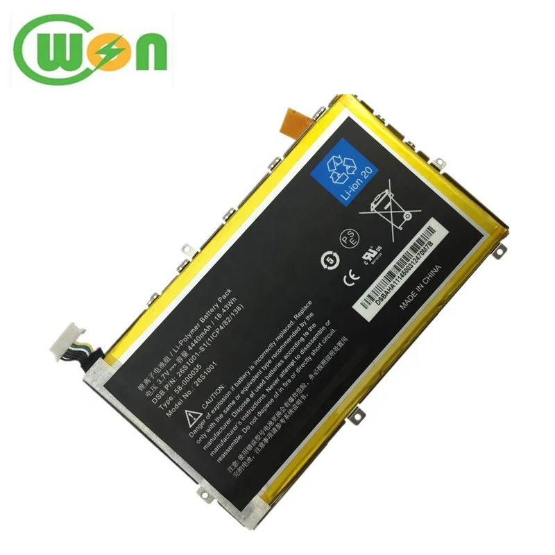 26s1001 58000035 Battery 3.7v 4000mah Lipolymer Battery For Amazon