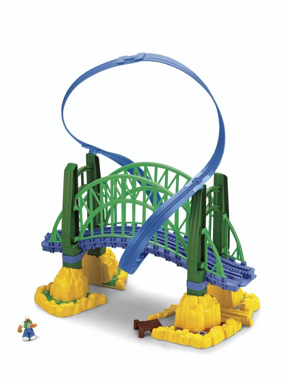 fisher price geotrax rail and road system