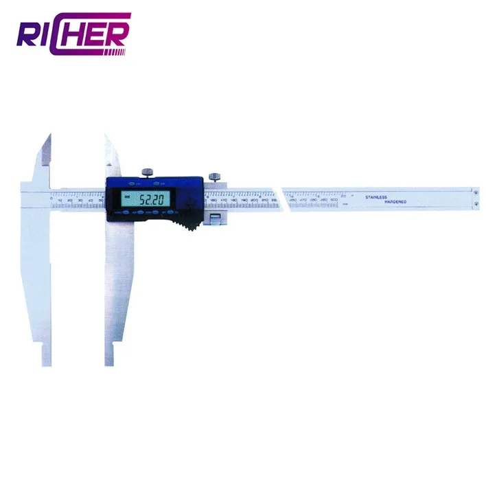 Promotion Heavy Duty Digital Vernier Calipers With Long Jaw Long