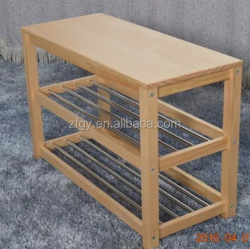 shoe rack with seat
