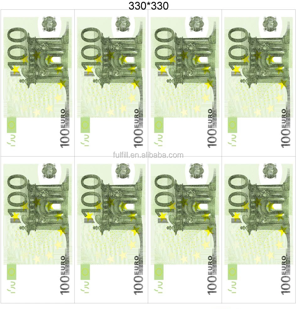 Paper for printing fake money