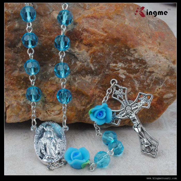 8mm crystal beads Yiwu Rosary Factory 2.JPG