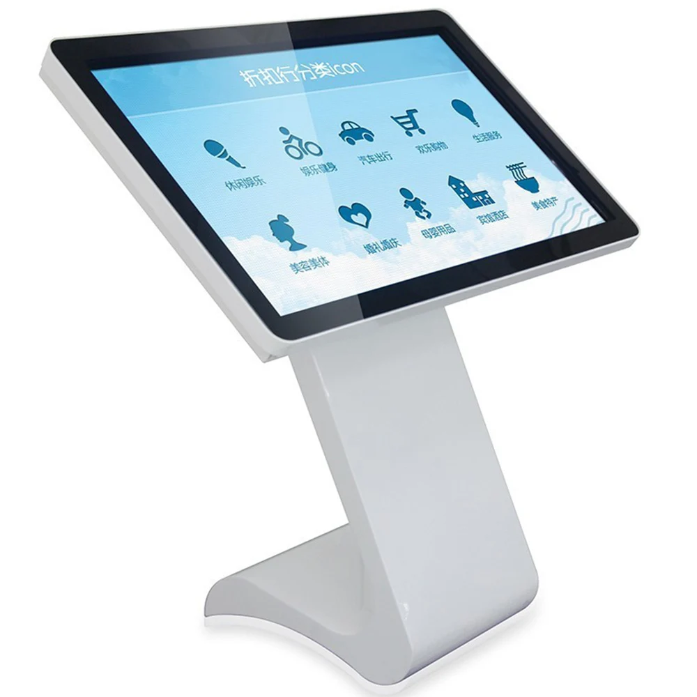 product-YEROO-touch kiosk with camera and windows in advertising player indoor-img