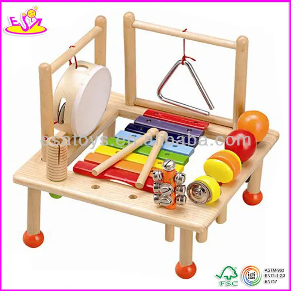 baby wooden instrument set