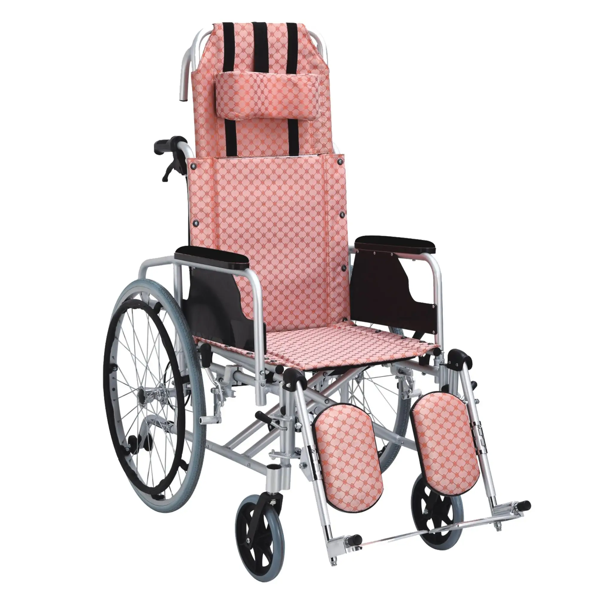 Инвалидная коляска розовая