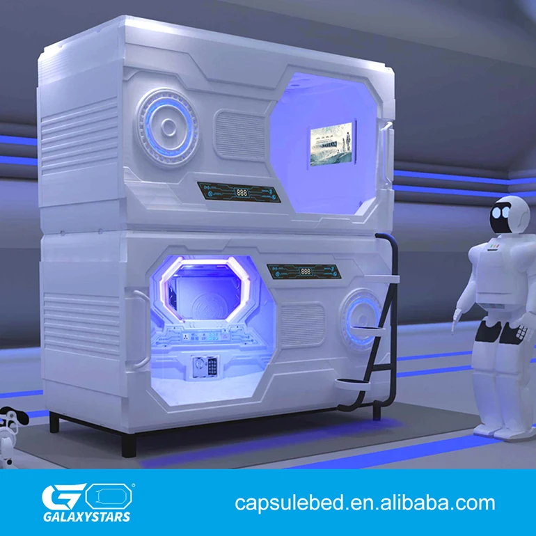 Japan popular wholesale capsule bed sleepbox hotel funiture resting bed