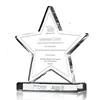 Pentagram Crystal Trophy Customized Event Awards Excellent Leading Agents Joining Member Medals Commemorative Gifts