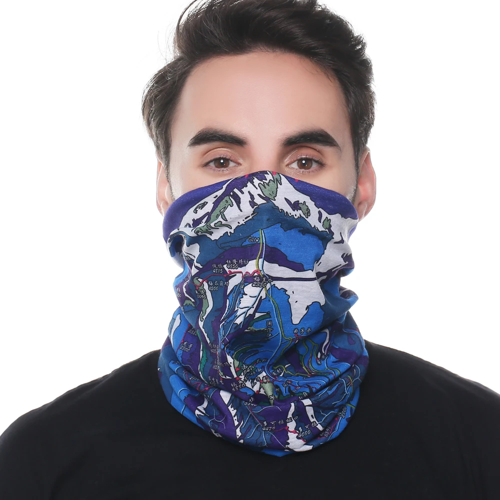Sports Riding Bicycle Motorcycle Turban Magic Headscarf Headband Veil Face Mask 