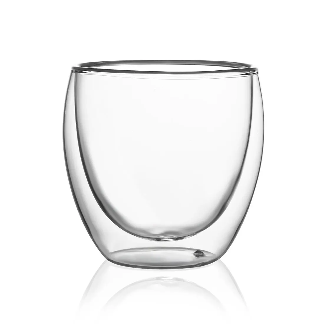 Aihpo06 Drinking Keep Reusable Clear Pyrex 7oz 200ml Borosilicate