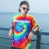 Custom high street tshirts sublimation printed dry fit men fitted t shirt