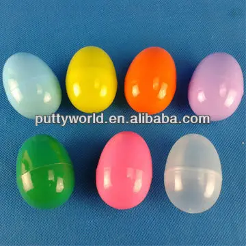 Christmas gift glow in the dark putty in suprice egg,ultra putty toys for kids