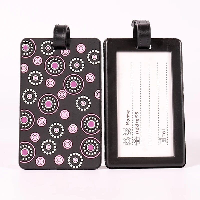 OEM pvc luggage tag
