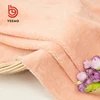 Yeemo textile free sample polyester solid color coral fleece fabric for blanket