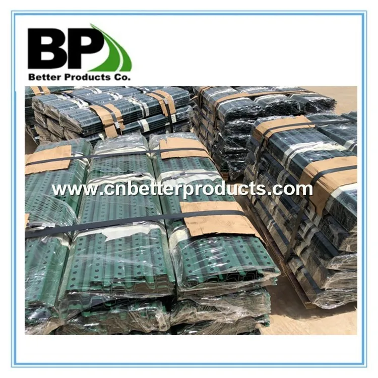 Perforated steel U Channel Fencing Posts