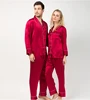 Custom Low MOQ 50 pcs Silk Pajamas Men's Pajamas Set Matching Family Pajamas OEM Factory