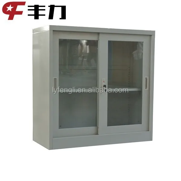 2016 Spcc Small Tv Cabinet With Sliding Glass Door Showcase Buy
