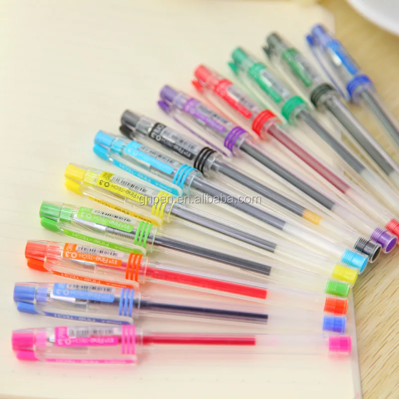 thin gel pens