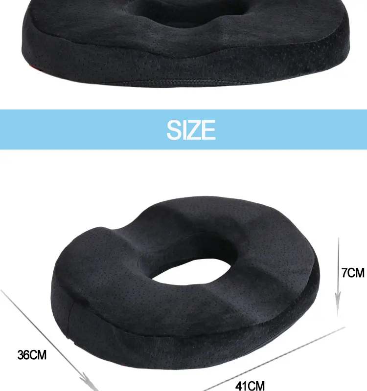 Orthopedic Memory Foam Hemorrhoid Seat Cushion Buy Round Memory Foam