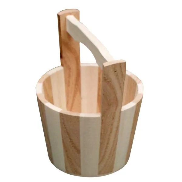 2016 New Design Round Wooden Buckets With Reindeer Buy Small Wood