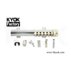 KYOK straight window curtain track extension brackets ceiling curtain track curtain track roller