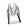 Adjustable Pan pot Organizer Rack Lid Plate Holder