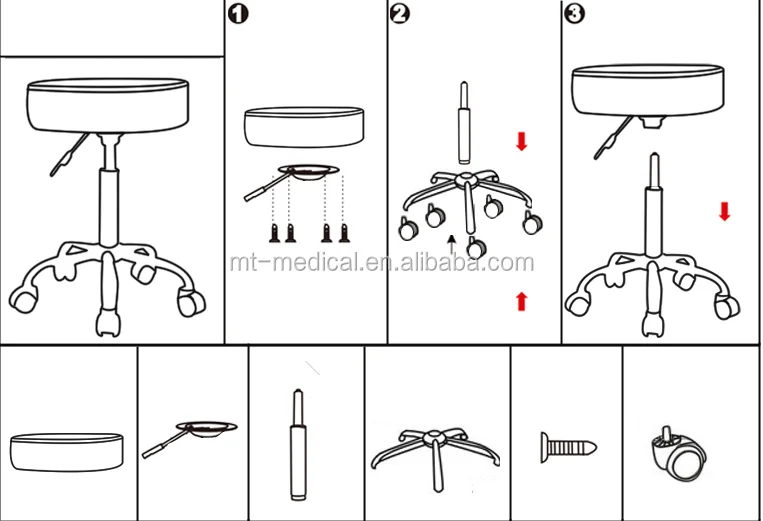 High quality replica furniture chair for hospital public use