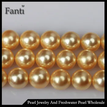 12mm Gold Pearl Bead Fake Pearl Strand Beads For Making Jewelry Buy Fake Pearl Strand Beads Pearl For Making Jewelry Faux Pearl Beads For Decorating
