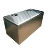 Custom SUS304 stainless steel drop down door underbody truck tool boxes with tool box mounting brackets