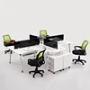 4 Seat Office Workstation Cubicle, Standard Office Furniture Dimensions