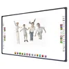 82'' Portable infrared whiteboard interactive smart digital board for classroom