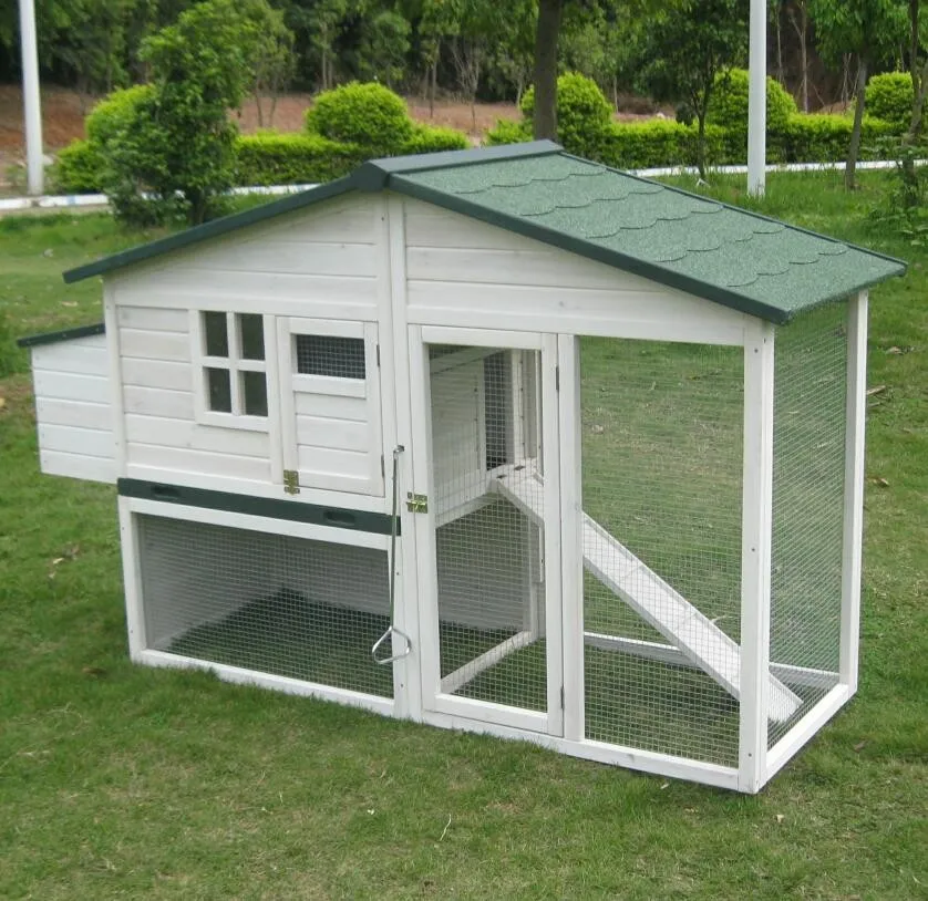 Outdoor Large Easy Clean Wooden Chicken Coop With Nesting Box Buy
