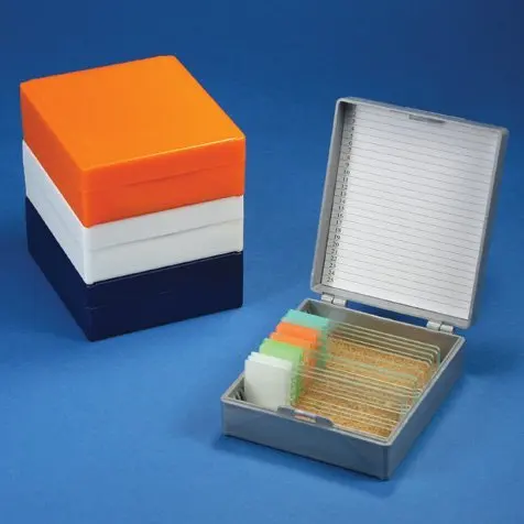 United Scientific WSB050 Wooden Slide Storage Box Holds 50 Slides United Scientific Supplies