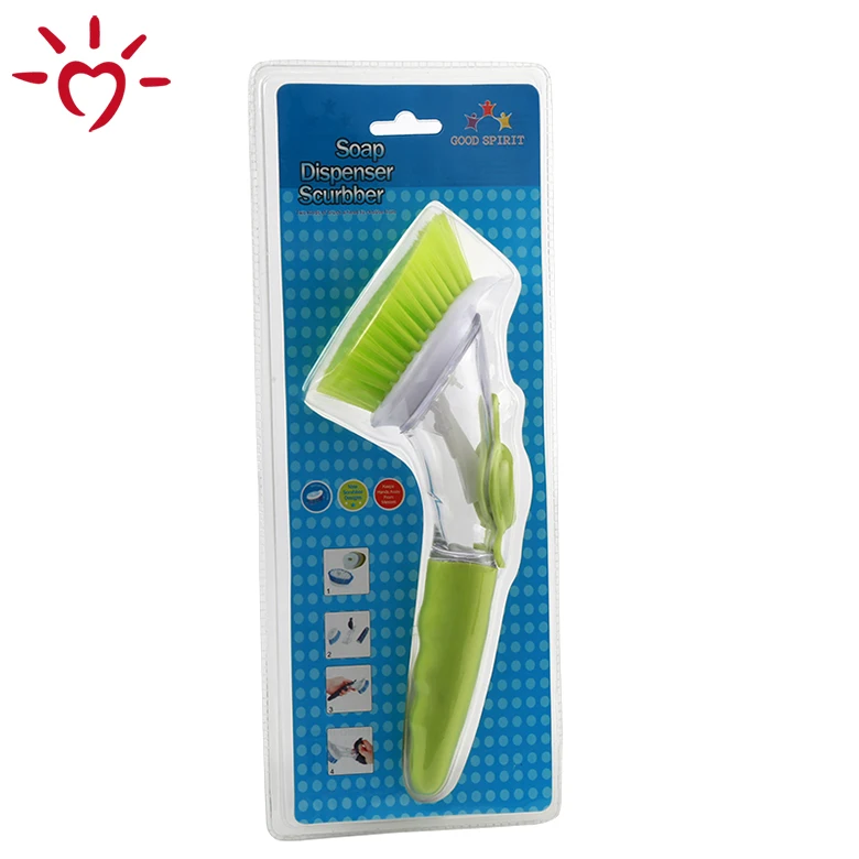 Kitchen scrubber long handle cleaning dish washing brushes