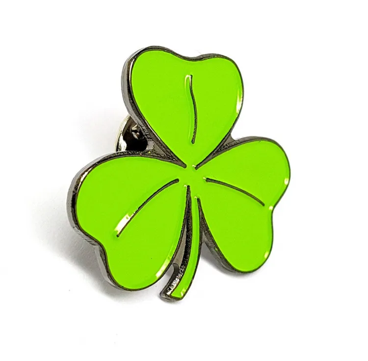 Lot Of /"4/" Irish Shamrock Lapel Pins Ireland /"IRISH SHAMROCK/" Pin//Badge