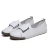 Spring and fall women's flats magic tape casual shoes board shoes