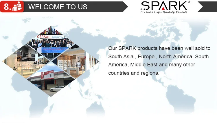 Wall mounted square design brass cold water bib tap  for bathroom