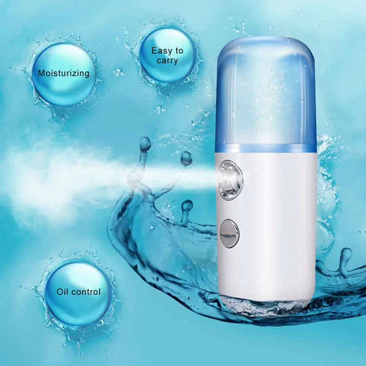 W-718b Mini Usb Portable Nano Mist Sprayer Moisturizing Skin Care Body